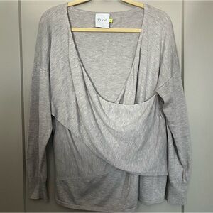 LYSSE Faux Wrap Top